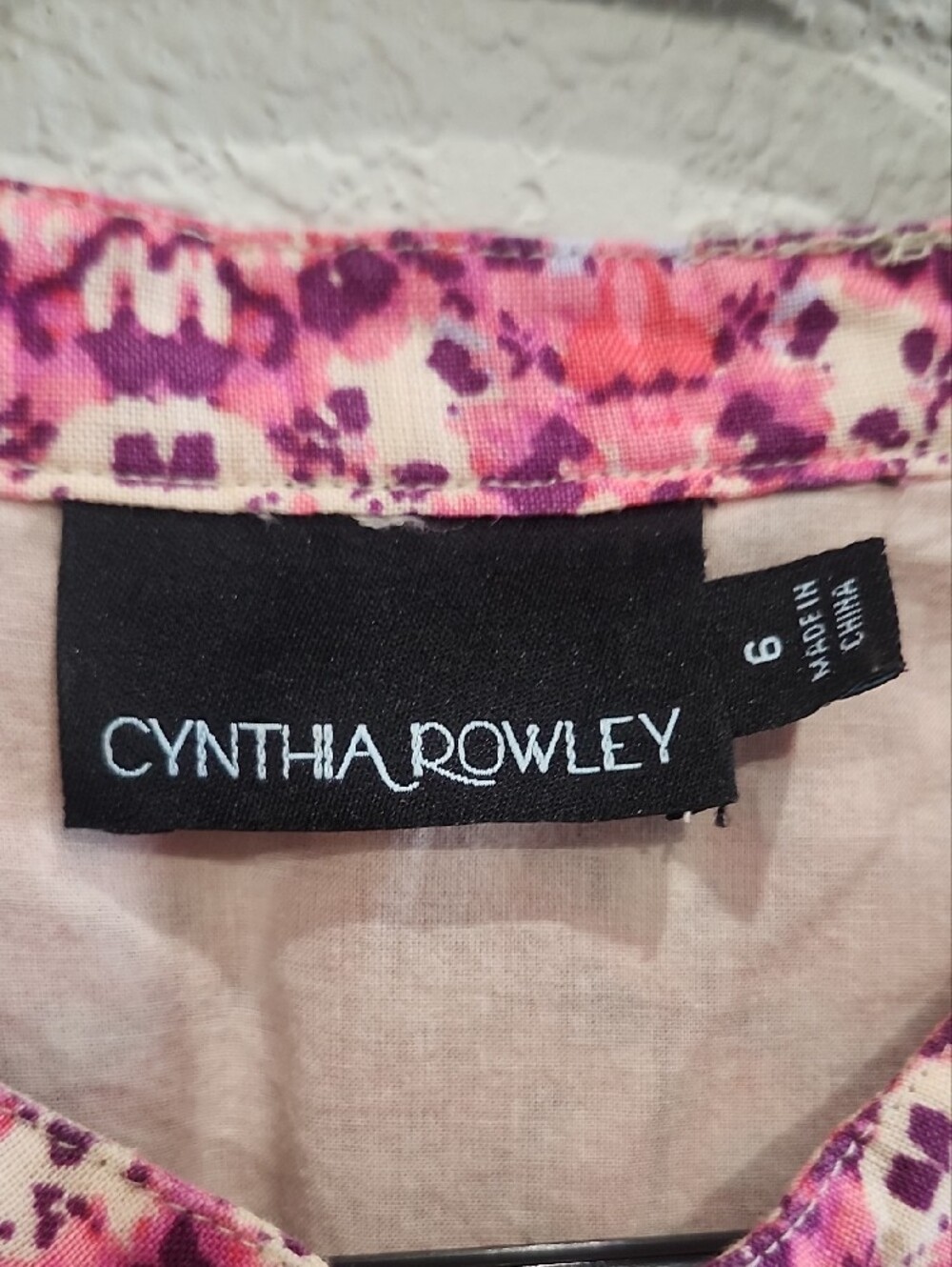 Cynthia Rowley Pink Geometric Sleeveless Shift 100% Linen Designer Colorful Dres - Picture 2 of 9